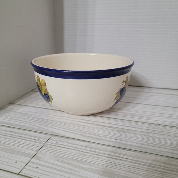 Cordon Bleu Grape Harvest Microwave Safe & Ovenproof Ceramic Bowl Portugal - Picture 4 of 10